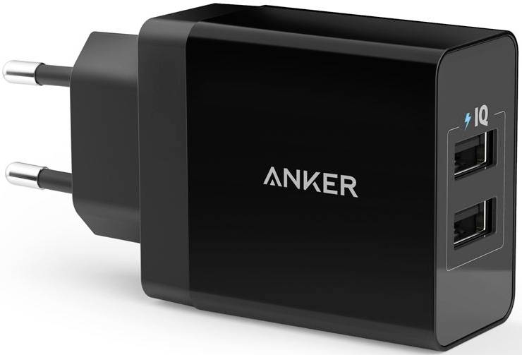 ANKER 24W 2-PORT USB CHARGER