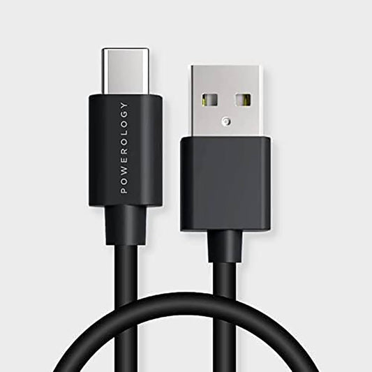 POWEROLOGY USB-A TO USB-C CABLE