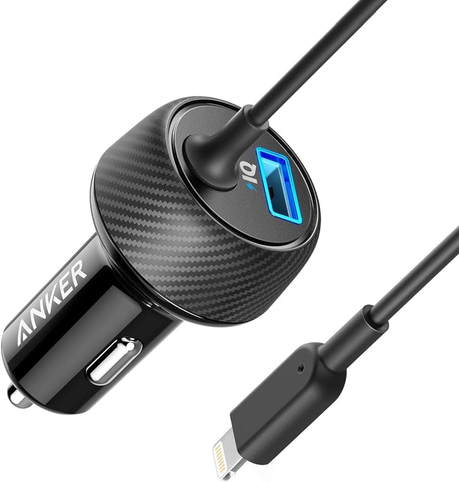 ANKER POWER DRIVE 2 ELITE WITH LIGHTNING CONNECTOR24W