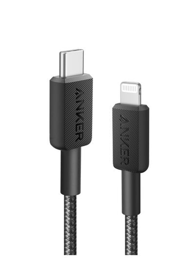 أنكر 322 USB-C إلى كابل لايتنينج (3FT مضفر)