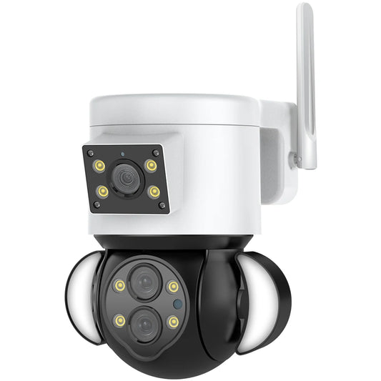 MULTIPLE LENS FLOODLIGHT CAMERA