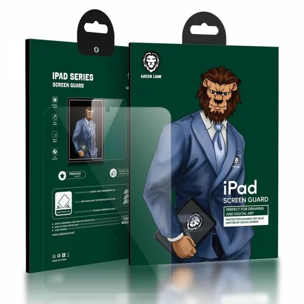 GREEN LION IPAD GLASS IPAD AIR 2 9.7