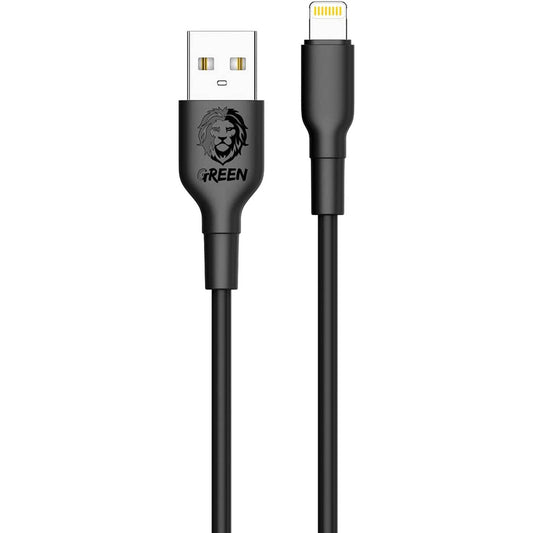 GREEN LION USB DATA CABLE USB-A TO LIGHTNING 1M