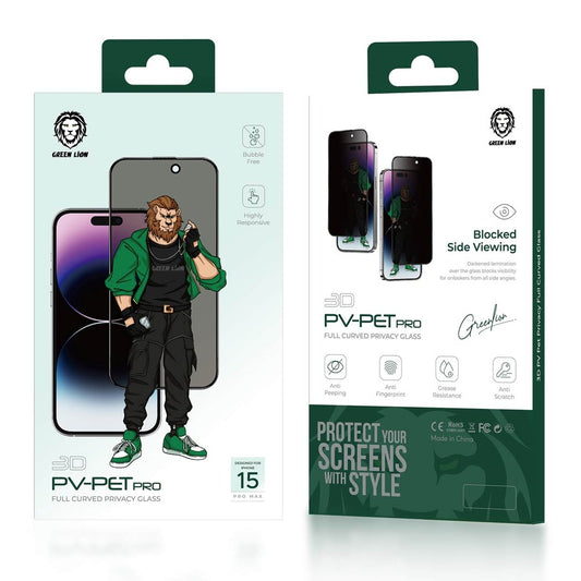 GREEN LION PRIVACY SCREEN PROTECTOR IPH 15 PRO