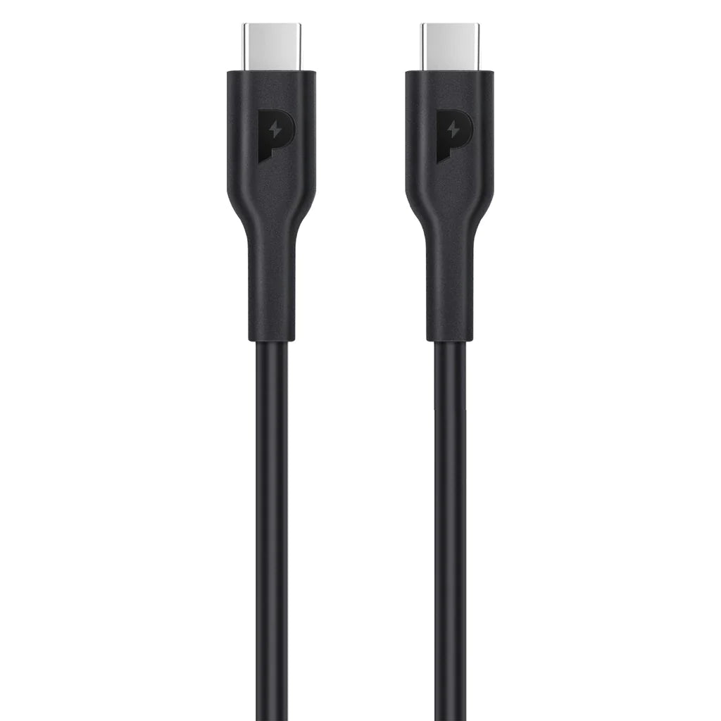 باورولوجي USB-C إلى USB-C كابل بيانات وشحن 1.2 متر