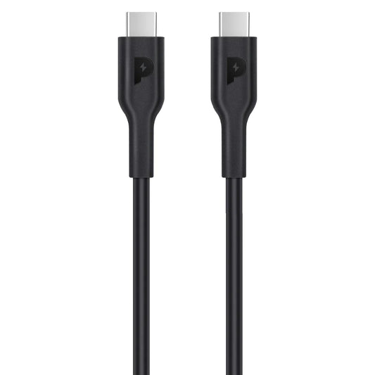 باورولوجي USB-C إلى USB-C كابل بيانات وشحن 1.2 متر